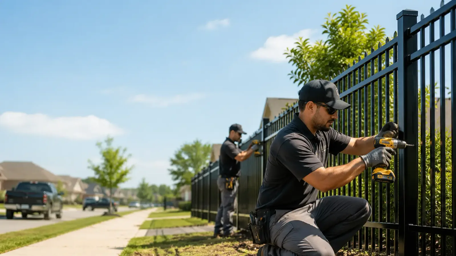 Metal Fence Installation in Woodlawn, TN